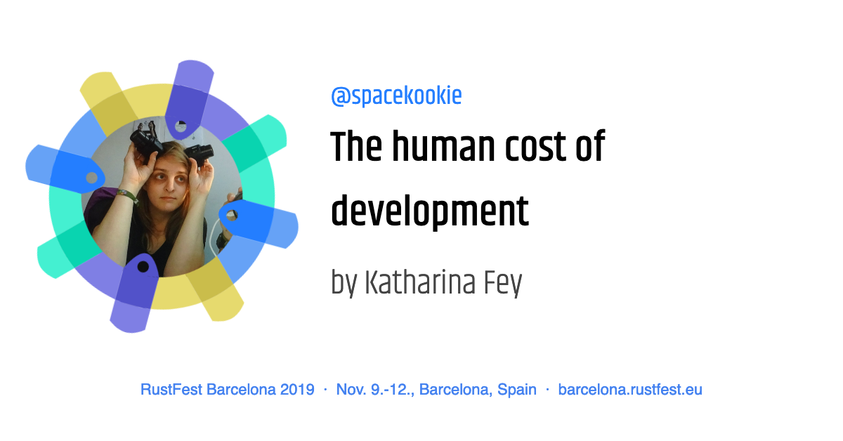 The human cost of development Barcelona 09.12.11.2019
